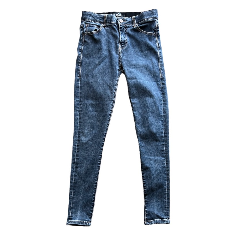 Lularoe Blue Skinny Elastic Waistband Jeans Size 26